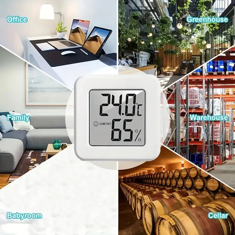 Thermometer Digital - Igrometro Digitale e Termometro per Interni,