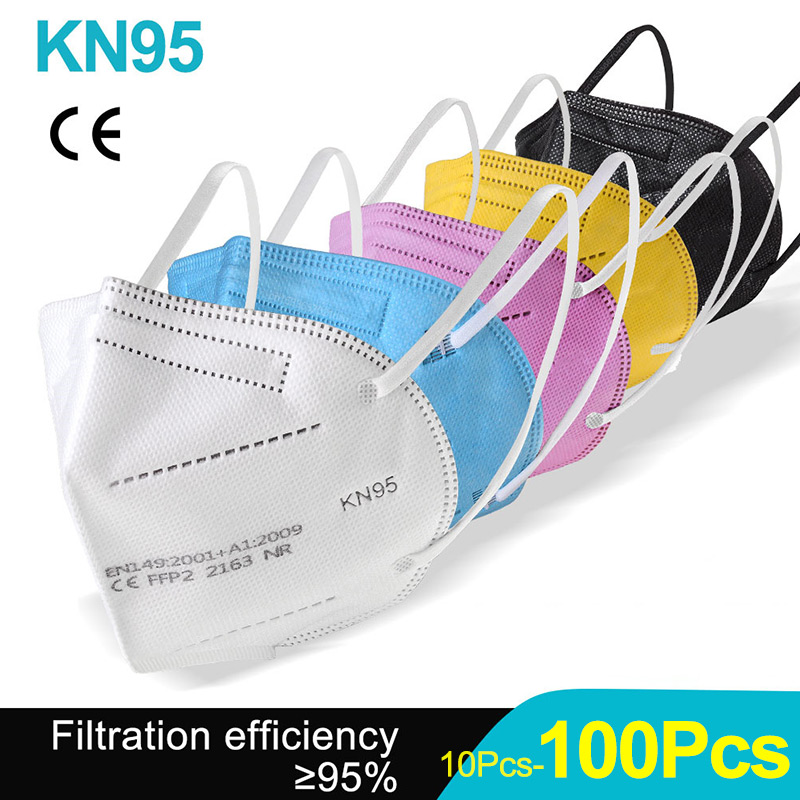 Surgical Mask - 10-100 Pz Maschere FFP2 KN95 Mascarillas