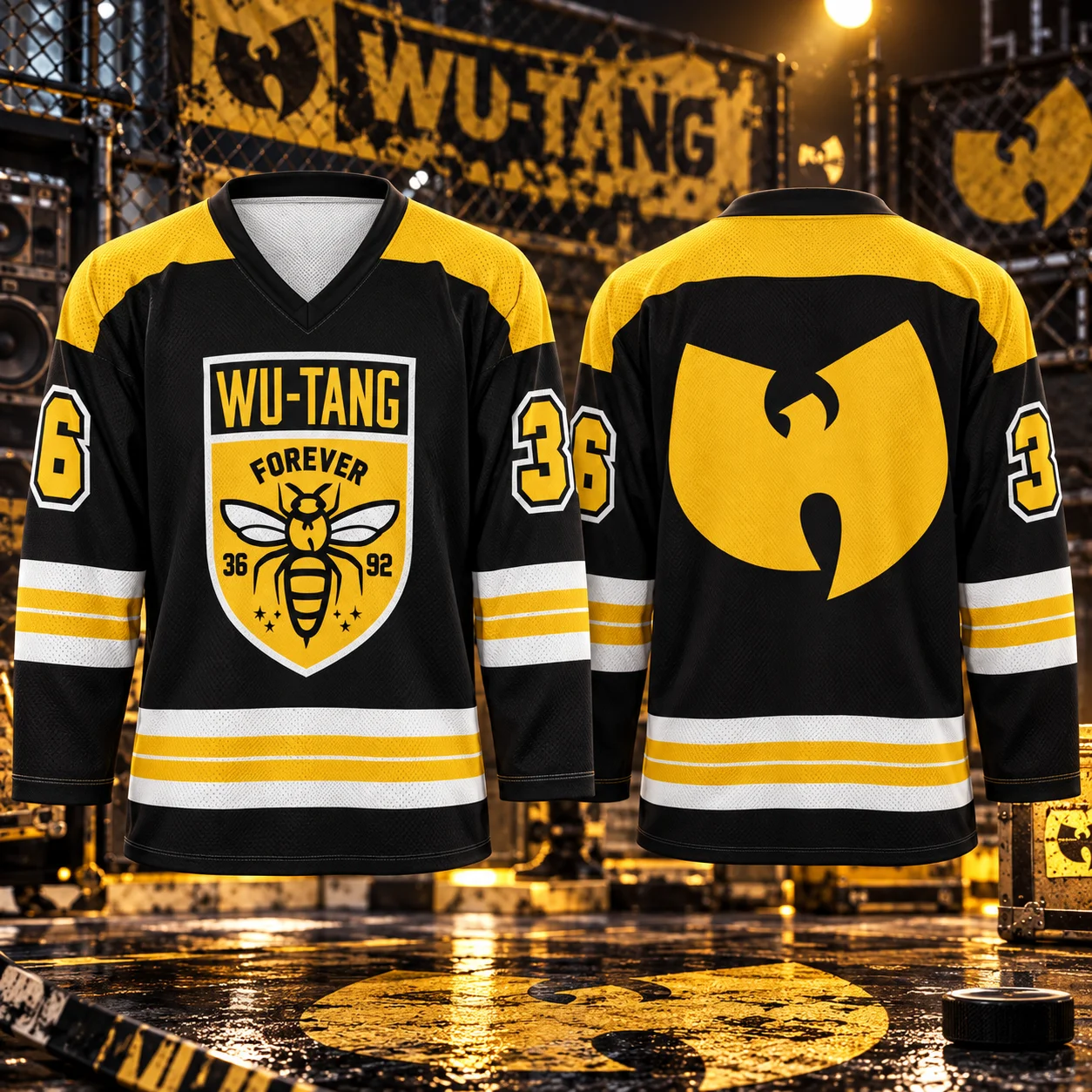 Bandage - Maglia da hockey 2026 Wu-Tang Clan