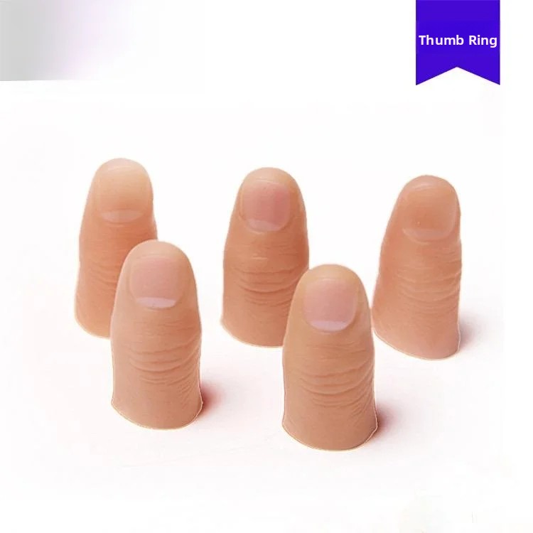 Medical Gloves - Dita protetiche in silicone per unghie,